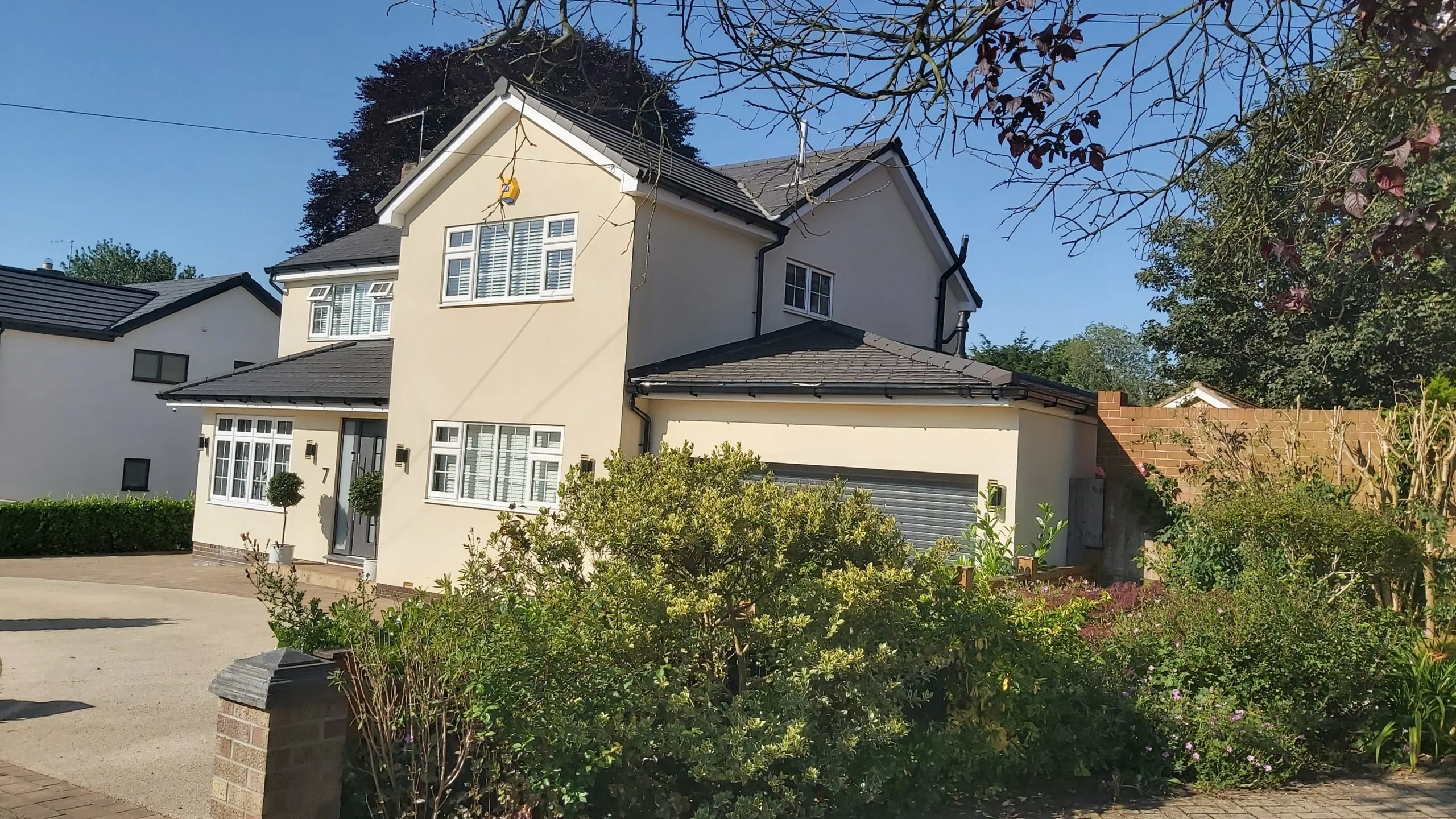 street view of garage build