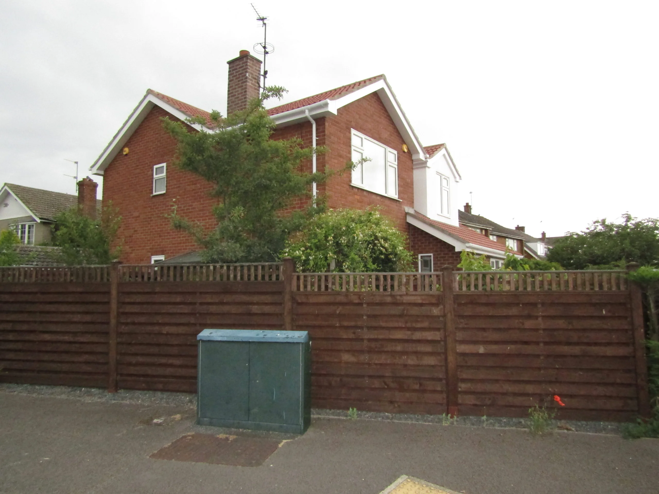 neighbouring view of single storey extension property