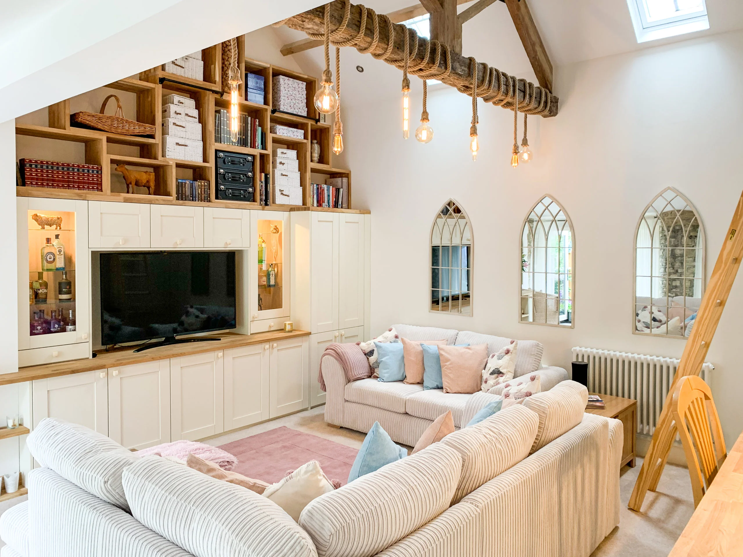 Beautiful barn conversion layout