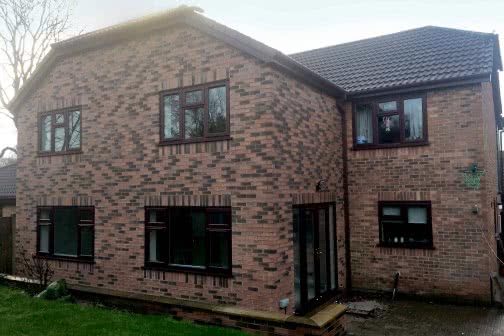 Double storey extension in Halifax