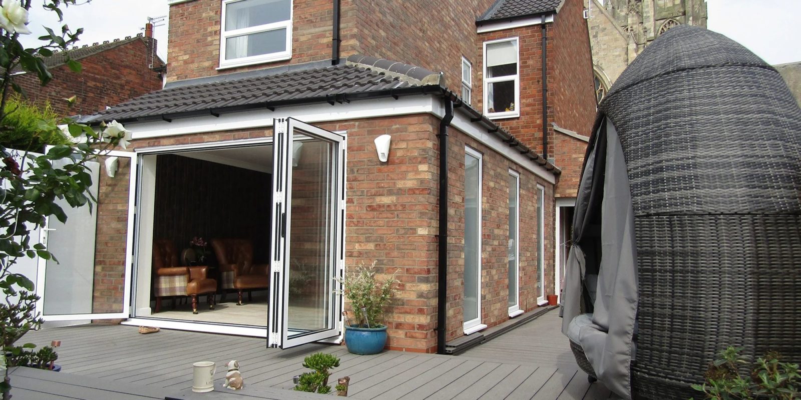 Single Storey Rear Extension with Garden View